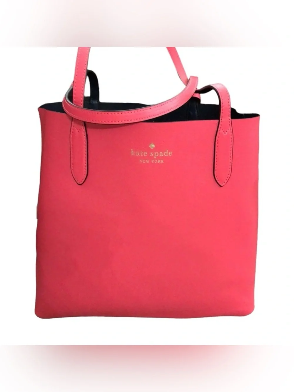 Kate Spade Ava Reversible Tote Navy/Pink